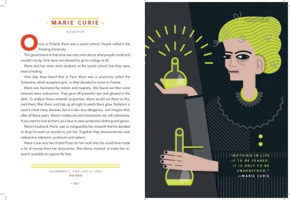 Marie Curie, by Claudia Carieri